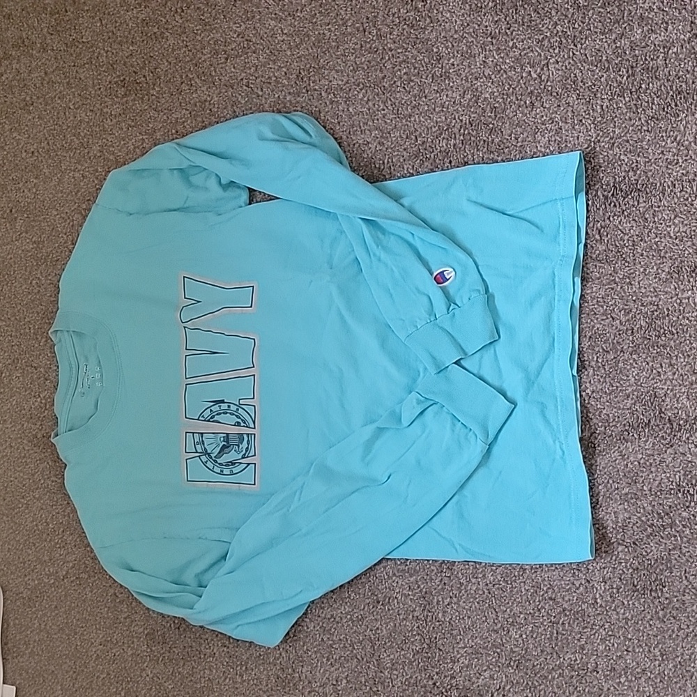 Navy long sleeve tee